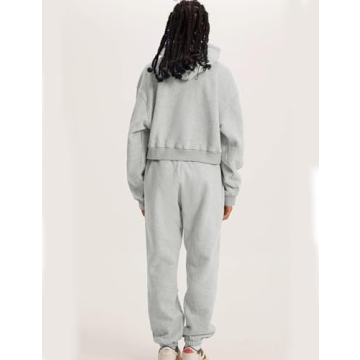 Rousytn Women's Stylish Fleece Sweatsuit for Comfort