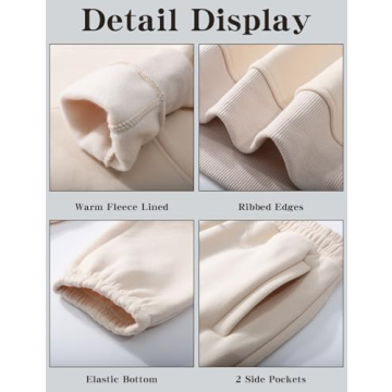 Rousytn Women's Stylish Fleece Sweatsuit for Comfort