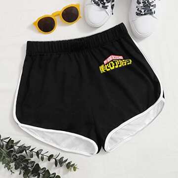 Drawyme Blueflame Anime Women Shorts - Stylish Comfort