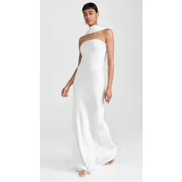 MISHA Women's Lilia Dress in Ivory for Elegant Events