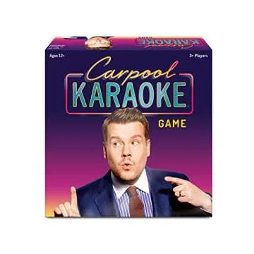 Big G Creative: Carpool Karaoke Game, from The Hit Series The Late Late Show with James Corden, 3+ Players, 30 Minute Play Time, for Ages 12 and up