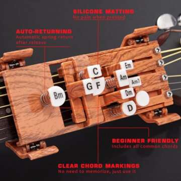 Guitar Chord Presser，Guitar Helper，Guitar Learning Tools，Guitar Chord Trainer，Learning Guita...
