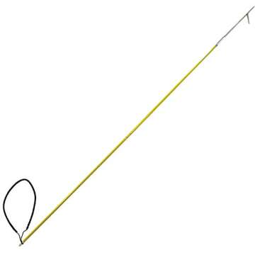 Scuba Choice 6' One Piece Spearfishing Fiber Glass Pole Spear with 1 Prong Single Barb Tip
