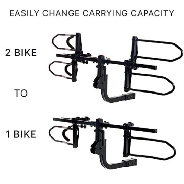KAC Premium Bike Rack for Easy 2-Bike Transport