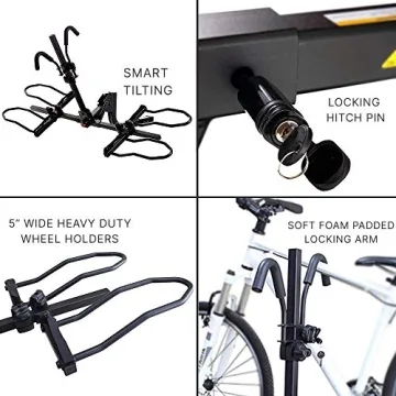 KAC Premium Bike Rack for Easy 2-Bike Transport
