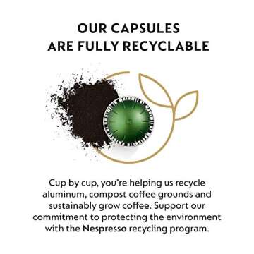 Nespresso Capsules Vertuo, Stormio, Dark Roast Coffee, 30-Count Coffee Pods, Brews 7.8oz.