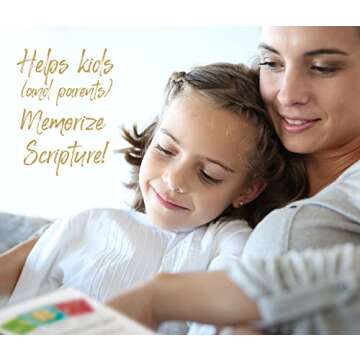 ABC Bible Verse Cards for Children and Adults - Scripture Memory Cards - Christian Easter Basket Stuffers - Scripture Memory Made Easy with All 26 Letters of The Alphabet