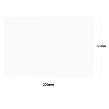 ELEGOO 5PCS FEP Release Film 130x200 MM 0.15mm Thickness Compatible for ELEGOO Mars LCD 3D Printer/Mono 2