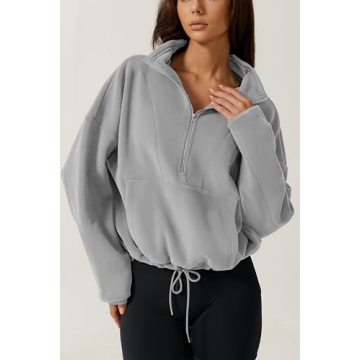 Stylish QINSEN Relax Fit Pullover for Women 2023