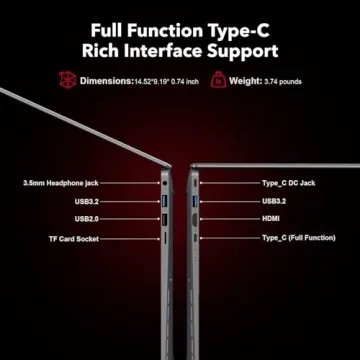 High Performance ACEMAGIC Gaming Laptop with 16GB RAM