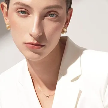 Funtopia Chunky Gold Hoop Earrings Set for Women