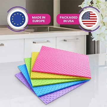 Pink Rhino Labs Swedish Dishcloths Eco-Friendly Kitchen Towels