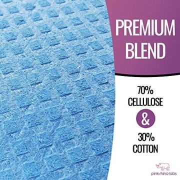 Pink Rhino Labs Swedish Dishcloths Eco-Friendly Kitchen Towels