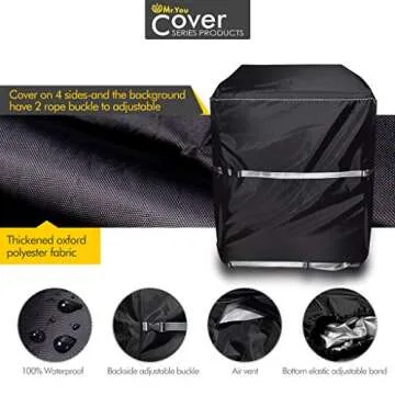 Mr. You Universal Generator Cover – Protect Your Generator in Style and Durability