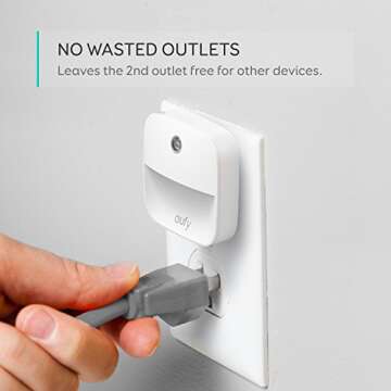 eufy by Anker Night Light 4-Pack for Safe Navigation