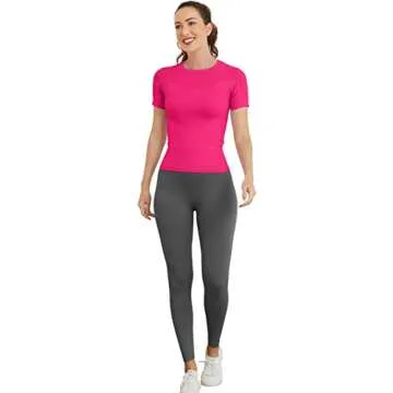 MathCat Seamless Workout Tops for Women - Comfortable & Stylish