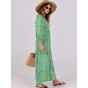 Stylish ANRABESS Women's Boho Maxi Dress for Every Occasion