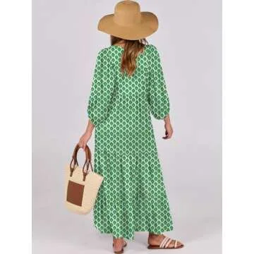 Stylish ANRABESS Women's Boho Maxi Dress for Every Occasion