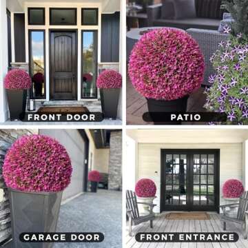 Buy 365 Curb Appeal 23" XL Topiary Balls - Easy & Elegant