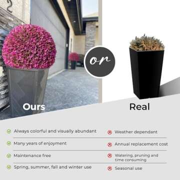 Buy 365 Curb Appeal 23" XL Topiary Balls - Easy & Elegant