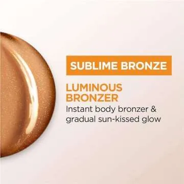 L'Oreal Paris Sublime Bronze Tinted Self Tanning Lotion, Medium Natural Tan 5 fl. Oz