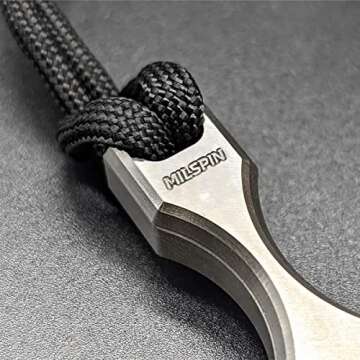 Milspin Kubotan I Safety, Security, Running I Aircraft Grade Aluminum I Made in USA