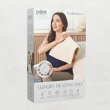Pure Enrichment PureRadiance Luxury Heating Pad for Pain Relief