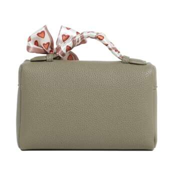 Crossbody Bag for Women Top-Handle Pouch Bag Designer Shoulder Leather Handbag Trendy Purse (Dark Green)