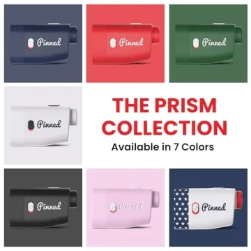 Pinned Prism+ Rangefinder Golf Gift | Tournament Legal & Rechargeable
