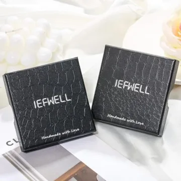 IEFWELL Initial Necklace for Women - Personalized Gold Jewelry