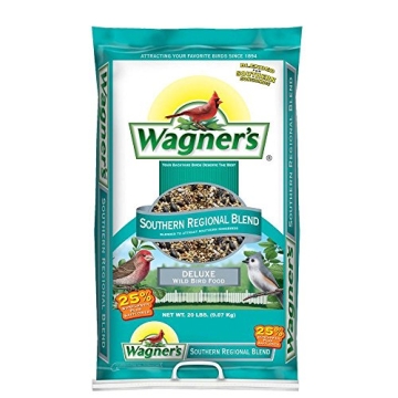 Wagner's 62012 Southern Regional Blend Wild Bird Food, 20-Pound Bag - Premium Seed for Songbirds