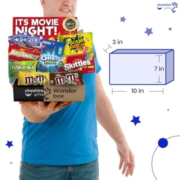 Movie Night Basket Gift Set: Snacks, Trays & Treats
