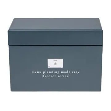 Convenient Meal Planner with 72 Recipe Cards for Easy Dinners