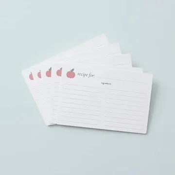 Meal Planner with 72 Recipe Cards for Quick Healthy Meals