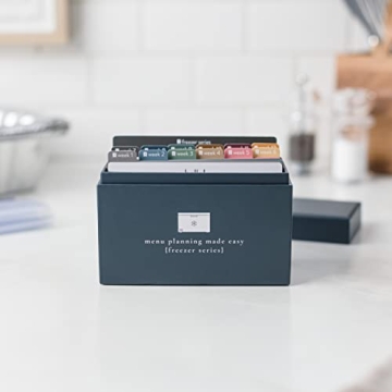 Meal Planner with 72 Recipe Cards for Quick Healthy Meals