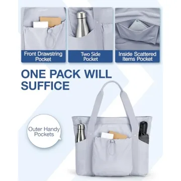 Versatile Tote Bag for Travel and Work by BAGSMART