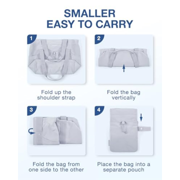 Versatile Tote Bag for Travel and Work by BAGSMART