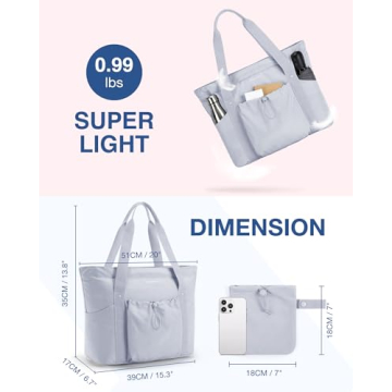 Versatile Tote Bag for Travel and Work by BAGSMART