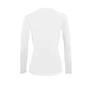 Natural Uniforms Women's Long Sleeve Crew Neck T-Shirt