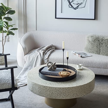 Decorative Marble Chain Link Sculpture 6" Accent Piece