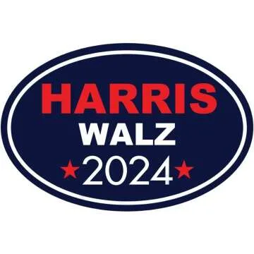 Harris Walz 2024 Car Magnet - Show Your Support!