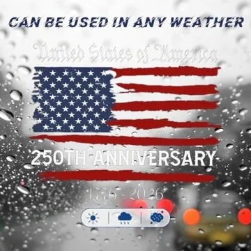 America 250th Anniversary Decal USA Sticker for All