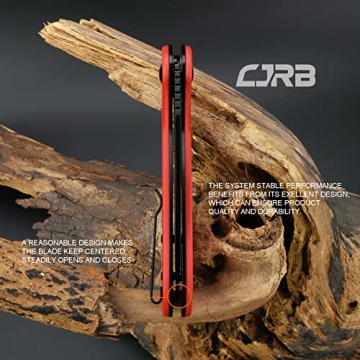 CJRB LAGO Pocket Knife with AR-RPM9 Blade & G10 Handle