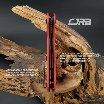 CJRB LAGO Pocket Knife with AR-RPM9 Blade & G10 Handle