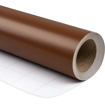 RUSPEPA Chocolate Brown Wrapping Paper - Perfect for All Occasions