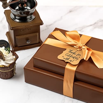 Elegant Chocolate Brown Wrapping Paper for Parties