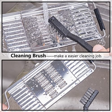 Multi Purpose Vegetable Slicer with 6 Blades for Easy Cooking