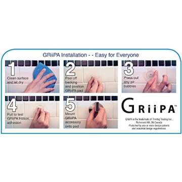 Griipa Satin Nickel Hook for Stylish Organization