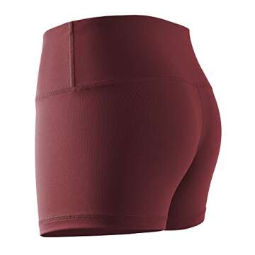 CADMUS High-Waisted Spandex Shorts - 3 Pack for Women