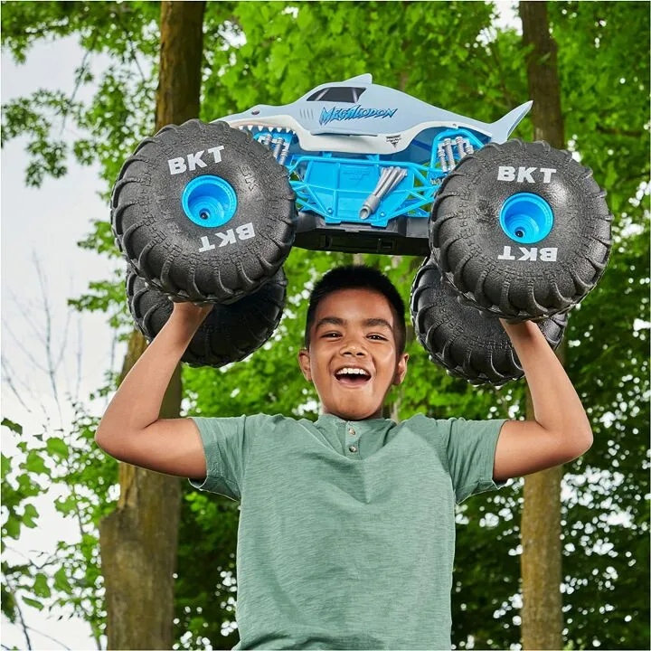 Mega Megalodon Remote Control Monster Truck for Kids